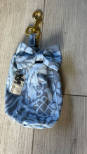 Load image into Gallery viewer, Treat Pouch With Bow Tie &amp; Poop Bag Pocket . Sky Blue Hawaii