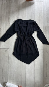 Bio Linen Love Dress . Black Lava (Copy)