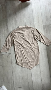 Bio Linen Chill Shirt . Sand