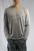 Load image into Gallery viewer, Tea - Swim.Bike.Run . Grey Long Sleeve