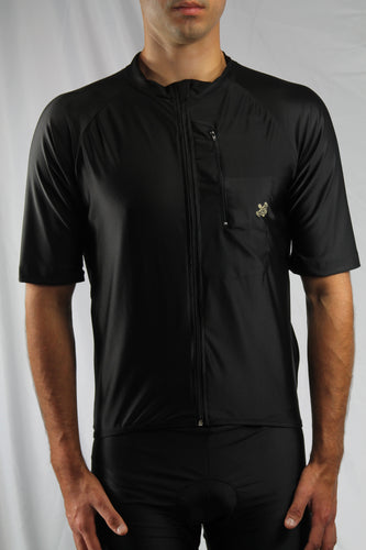 Bike Jersey . Lava Black . Men